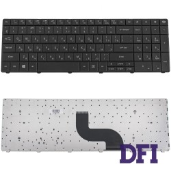 Клавіатура для ноутбука ACER (PB: LE69, TE11, TE69) rus, black