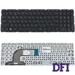 Клавиатура для ноутбука HP (Pavilion: 15-E, 15T-E, 15Z-E 15-N, 15T-N, 15Z-N series) rus, black, без фрейма