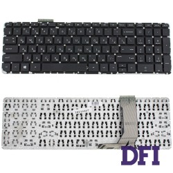 Клавіатура для ноутбука HP (Envy: 15-J, 15T-J, 15Z-J, 17-J, 17T-J series) rus, black, без фрейма