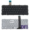 Клавіатура для ноутбука ASUS (F301, X301, R300 series) rus, black, без фрейма