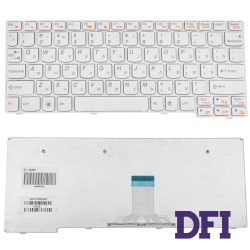 Клавіатура для ноутбука LENOVO (IdeaPad: E10-30 series) rus, white