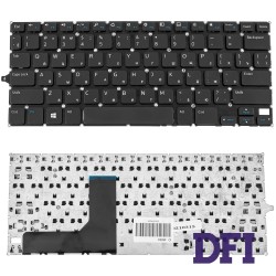 Клавіатура для ноутбука DELL (Inspiron: 3147, 3148) rus, black, без фрейма