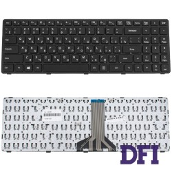 Клавіатура для ноутбука LENOVO (IdeaPad 100-15IBD) rus, black