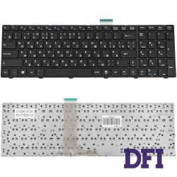 Клавиатура для ноутбука MSI (CX620, CR620, GT660) rus, black