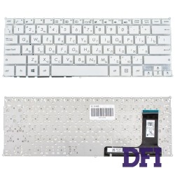 Клавіатура для ноутбука ASUS (E202SA series) rus, white, без фрейма
