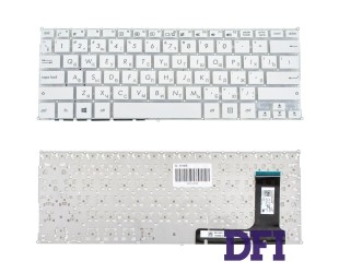 Клавиатура для ноутбука ASUS (E202SA series) rus, white, без фрейма