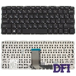 Клавиатура для ноутбука HP (Pavilion: 10-f series ) rus, black, без фрейма