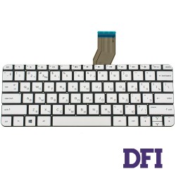 Клавіатура для ноутбука HP (Pavilion: 11-d ) rus, white, без фрейма