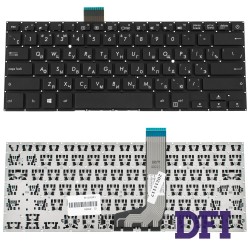 Клавіатура для ноутбука ASUS (X405 series) rus, black, без фрейма (оригінал)
