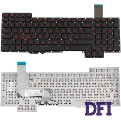 Клавиатура для ноутбука ASUS (G751 series) rus, black, без фрейма