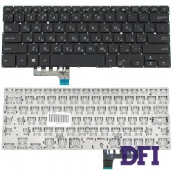 Клавіатура для ноутбука ASUS (UX331 series) rus, black, без фрейма