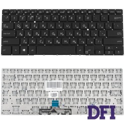 Клавіатура для ноутбука ASUS (UX461 series) rus, black, без фрейма