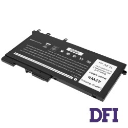 Батарея для ноутбука DELL 3DDDG/11.4V (Latitude: 5480, 5580) 11.4V 42Wh Black