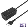 Зарядное устройство Baseus GaN5 Pro Desktop Fast Charger 1U+2C+HDMI 67W with 1.5m power cord EU Black (CCGP110201)