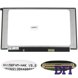 УЦІНКА! Матриця 15.6 NV156FHM-N4K (1920*1080, 40pin(eDP, IPS, 144HZ, 300cd/m2, 1200:1. кольоропередача 72%), LED, SLIM(без планок та вушок), матова, роз'єм