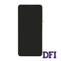 Дисплей для смартфона (телефону) Samsung Galaxy S21 Fe (2021), SM-G990, Green, (у зборі з тачскріном)(з рамкою)(Service Original)