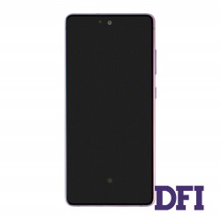 Дисплей для смартфона (телефону) Samsung Galaxy S20 FE 4G (2020), S20 FE 5G (2020), SM-G780, SM-G781, Lavander (у зборі з тачскріном)(з рамкою)(Service Original)