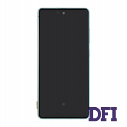 Дисплей для смартфона (телефону) Samsung Galaxy S20 FE 4G (2020), S20 FE 5G (2020), SM-G780, SM-G781, Green (у зборі з тачскріном)(з рамкою)(Service Original)