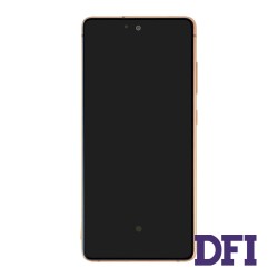 Дисплей для смартфона (телефону) Samsung Galaxy S20 FE 4G (2020), S20 FE 5G (2020), SM-G780, SM-G781, Orange (у зборі з тачскріном)(з рамкою)(Service Original)