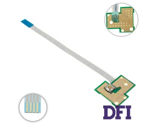 Плата з кнопкою включення для ноутбуку DELL (N5030 M5030 N5020 M5020 15V), (50.4em09.101)