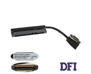 Шлейф жесткого диска SSD/HDD для ноутбука  DELL (e7450), (DC02C007W00)