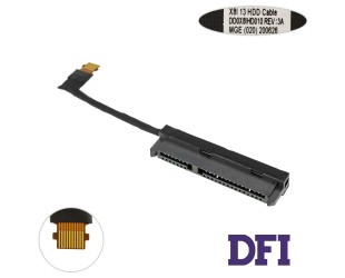 Шлейф жесткого диска SSD/HDD для ноутбука HP (440 G6 445 R G6 66 14 G2), (dd0x8ihd010)