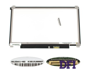Матрица 13.3 HB133WX1-402 (1366*768, 30pin(eDP), LED, SLIM(вертикальные ушки по краям), матовая, разъем справа внизу) для ноутбука (renew)
