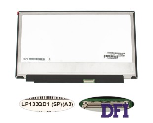 Матрица 13.3 LP133QD1-SPA3 (3200*1800, 40pin(eDP), LED, SLIM(без планок и ушек), глянец, разъем справа внизу) для ноутбука