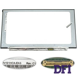 Матрица 16.1 N161HCA-EA3 (1920*1080, 30pin(eDP, IPS), LED, SLIM(без планок и ушек), матовая, разъем справа внизу) для ноутбука