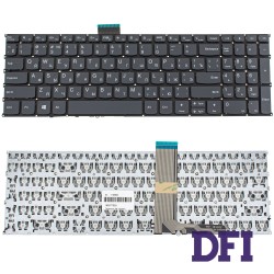 Клавіатура для ноутбука LENOVO (IdeaPad: 5-15) rus, black, без фрейму
