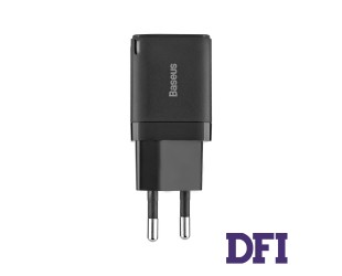Зарядное устройство Baseus GAN3 Fast Charger 1C 30W EU Black (CCGN010101)