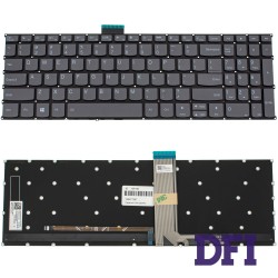 Клавіатура для ноутбука Lenovo (IdeaPad: Slim 7-15 series), eng, black, без фрейму, підсвічування клавіш