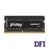 Модуль памяти SO-DIMM DDR4 16GB 3200MHz PC4-25600 Fury Impact Kingston, 1.2V,  CL20 (KF432S20IB/16)