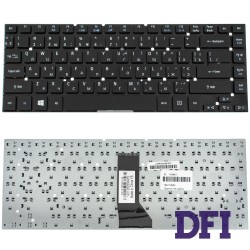 Клавіатура для ноутбука ACER (AS: 3830, 4830, TM: 3830, 4755, 4830) ukr, black, без фрейма (Win 7)