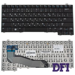 Клавіатура для ноутбука DELL (Latitude: E5440), rus, black