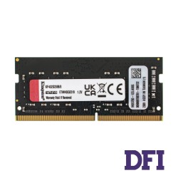 Модуль пам'яті SO-DIMM DDR4 8GB 3200MHz PC4-25600 Fury Impact Kingston, 1.2V,  CL20 (KF432S20IB/8)
