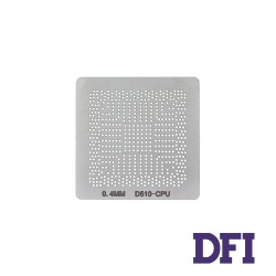 Трафарет прямого нагріву 0.4MM D510-CPU