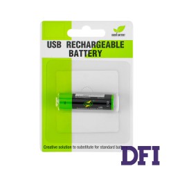 Батарейка ZNTER AA Rechargeable battery 1.5V 1700mAh (2590mWh)(акумулятор)(microUSB роз'єм)