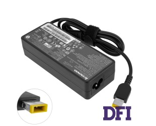 Блок живлення для ноутбука LENOVO 20V, 4.5A, 90W, USB+pin (Square 5 Pin DC Plug), black (без кабелю!)