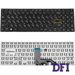 Клавіатура для ноутбука ASUS (X513, X531 series) rus, black, без кадру