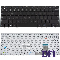 Клавиатура для ноутбука SAMSUNG (NP530U3, NP535U3) rus, black, без фрейма