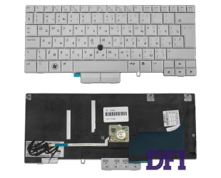 Клавиатура для ноутбука HP (EliteBook: 2760p) rus, silver