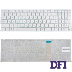 Клавиатура для ноутбука ASUS (X556 series) rus, white, без фрейма