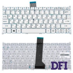 Клавіатура для ноутбука ACER (ES1-311, ES1-331) rus, white, без фрейма