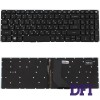 Клавиатура для ноутбука ACER (E5-522, E5-573) rus, black, без фрейма, подсветка клавиш