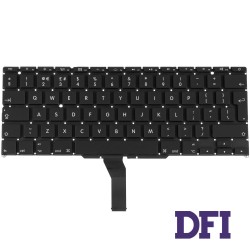 Клавиатура для ноутбука APPLE (MacBook Air: A1370, A1465 (2011-2015)) eng, black, BIG Enter