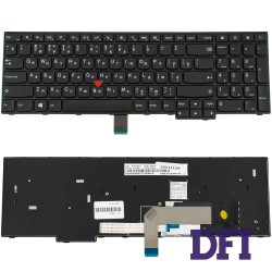 Клавиатура для ноутбука LENOVO (ThinkPad: E550, E555) rus, black (ОРИГИНАЛ)