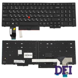 Клавиатура для ноутбука LENOVO (ThinkPad: E580, L580) rus, black