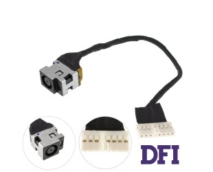 Б.У.Разъем питания MPJ135 HP (COMPAQ: CQ62,  CQ56) c кабелем 602282-001