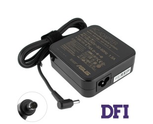 Оригинальный блок питания для ноутбука ASUS 19V, 4.74A, 90W, 4.5*3.0-PIN, квадратный, black (нужен кабель!)